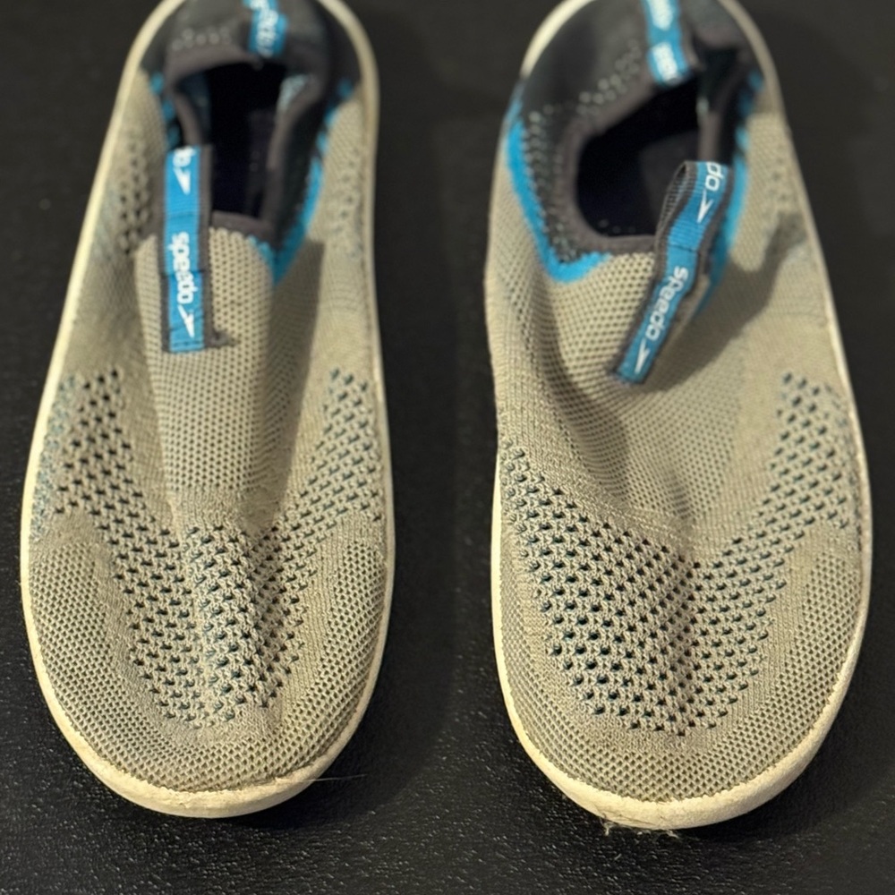 Speedo Brand, Men’s Water/Boat Shoes, Perfect Pool & Summer Slip-Ons, (Sz Small)